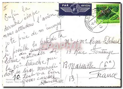Frankfurt/Main — Aeroporto — Air France e monumentos — editor — Verso