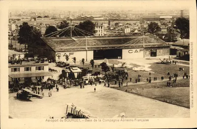 Aeroporto do BOURGET — Base da Compagnie Aérienne Française — Cliché da Compagnie Aérienne Française
