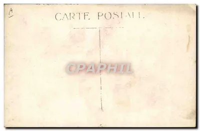 Avião destruído — acidente — Carte postale Bilhete postal antigo — Verso