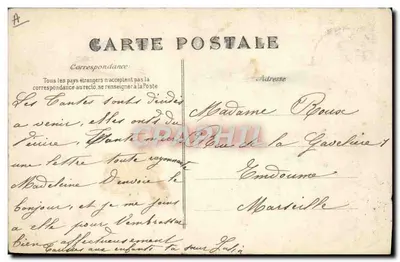 Catástrofe del "Liberté" — Las escombreras — Editor E.P.D. n° 111 — Reverso