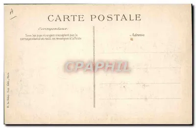 Catástrofe do "Liberté" — As escombros — Editor B.L.D. n° A — Verso