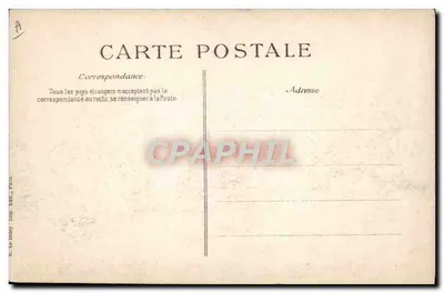 Catástrofe do "Liberté" — As Naufragos — 25 de Setembro de 1911, às 5h55 da manhã, o "Liberté", navio de 14.868 toneladas, explode na Baía de Toulon, causando cerca de 400 vítimas — Editor E. Le Désy, Imp. Plaza — Verso