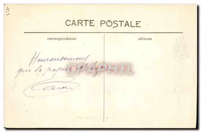 Soldados em pausa — Coup de Faubert — editor não identificado — Verso