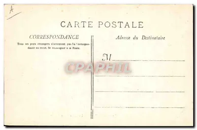 Lavado del Puente posterior de un acorazado — A. Bougault, n° 696 — Reverso