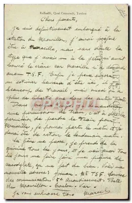 I Nostri Marittimi — Salone di Parrucchiere moderno — serie 31, editore Renière — Verso