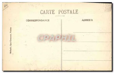 Nuestros Marineros — Conductor — Editor Raffaelli, Quai Cronstadt, Toulon — Reverso