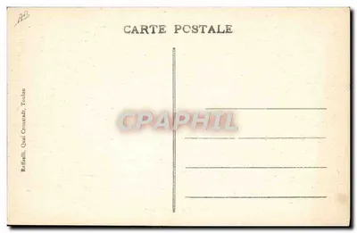 Nos Marins — Canot Major — editor Raffaelli, Quai Cronstadt, Toulon — Verso