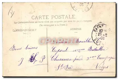 Il Trottola di San Saulge — Leggenda di San Saulge a Nevers — Guyonnet, N°16 — Verso