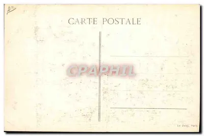 Pilota e Meccanico prima della partenza per l'Australia — sul Caudron G 4 — editore Le Deley, Parigi — Verso