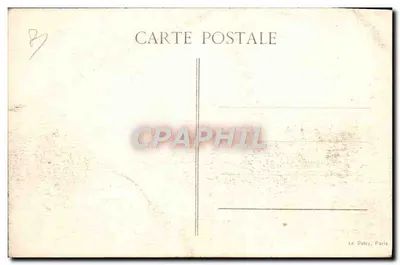 Vliegtuig Caudron Type C-21 « Torpédо Paris-Bruxelles » — uitgever Le Delcy, Paris — Achterkant