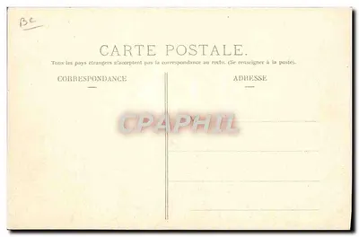 Rundfahrt durch Auvergne. Gordon Bennett-Rennen 1905 — 7. Pontaumur — L'Hirondelle, Paris — Rückseite