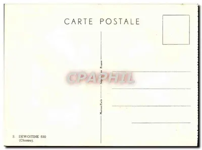 Dewoitine 520 — Loteria — Marcel Paris — Rewers
