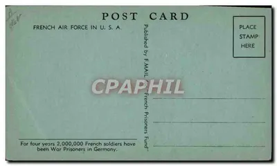 Tuscaloosa — Combat aérien entre PT 19 et PT 17 — Éditeur : F.MAIL for French Prisoners Fund — Verso