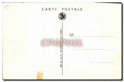Cartolina d'epoca Aereo Aviazione Air France Hydravion quadrimotore Liore et Olivier 242 Rete Mediterranea — Verso