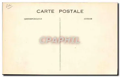 Vliegveld Bourget — 1e vliegtuigrestaurant « Le Capitaine Ferber » — Edit. Farineau — Achterkant