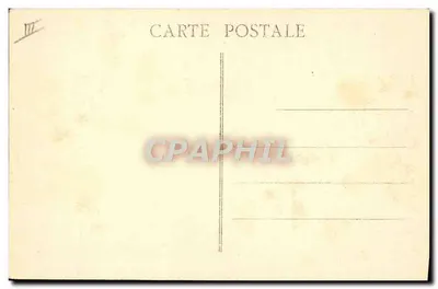 Le Bourget - Estação Aérea — cliché da Compagnie Aérienne Française — Verso