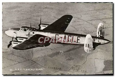 Aeroplano R.A.F. "Lancastrian" — versione civile del Lancaster — Edizioni Sudria, Parigi
