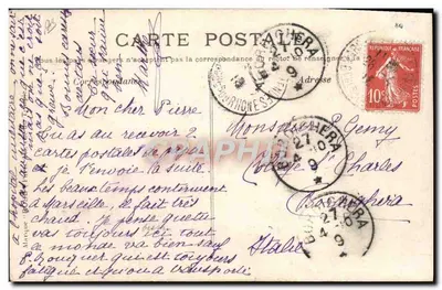 Lotnicze przemieszczanie się « Le Ville de Nancy » — 1909 — Wydawca Rose — Rewers