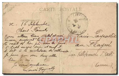 Dirigeable allemand Zeppelin IV — atterrissage à Écueville — Cliché Carabin Frères — Rewers