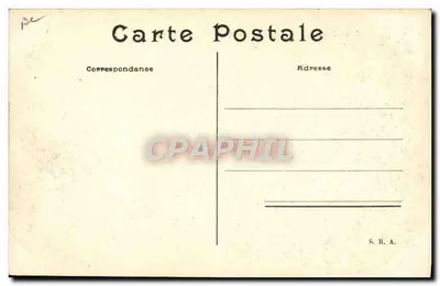 Wzlotniczka wojskowa RÉPUBLIQUE — po wylotach — S.R.A. — Rewers