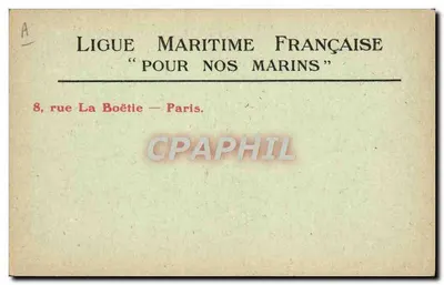 Cenas de bordo — Mouillez — Lévy Fils & Cie, Paris — Verso