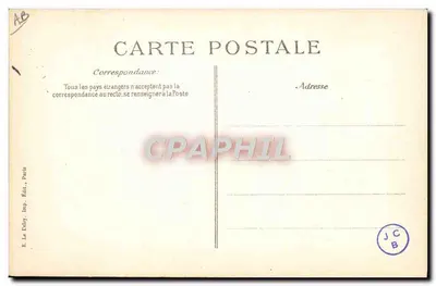 Ramp van de "Liberté" — De wrakstukken — Uitgever E. Le Doley, Parijs — Achterkant