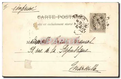Rescate en el mar — Escalera de popa — A. Bourgault, fot.-edit. - Toulon-sur-Mer — Reverso