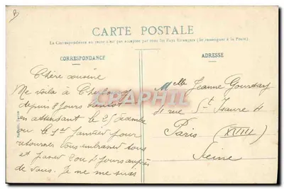 Những Người Thuyền Viên - Minh họa về đời sống đường sắt - Nhà xuất bản H. Genais, số 15 — Mặt sau