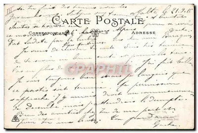 Marins sur un navire — En mer ! — H. Grimaud et Cie - Marseille — Verso
