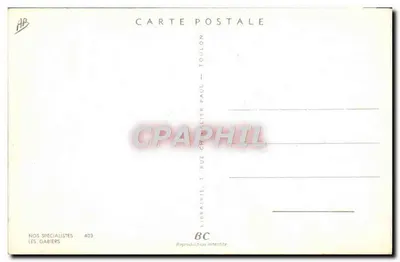 Os gabiers — Nossos especialistas — Livraria Paul Chalier, Toulon — Verso