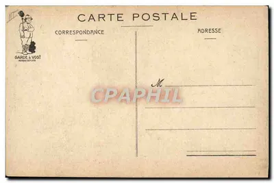 Sous-officiers de marine — scène de nettoyage à bord d'un navire — éditeur J.P. Fobrenie — Rewers