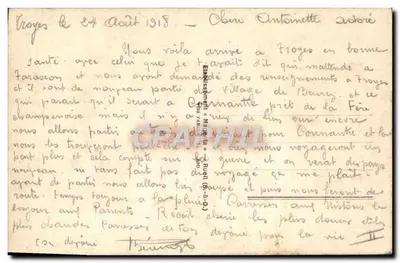 Powitanie z Troyes — REX 750 — Rewers