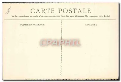 Auvergne — bergiges Landschaftsbild mit Schäfern — Chemin de Fer d'Orléans, Verlag Le Puy de Sancy, Seriennummer nicht sichtbar — Rückseite