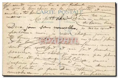 Toulon — Boulevard de Strasbourg — tramway n°62 — editor L.V.&Cie — Verso