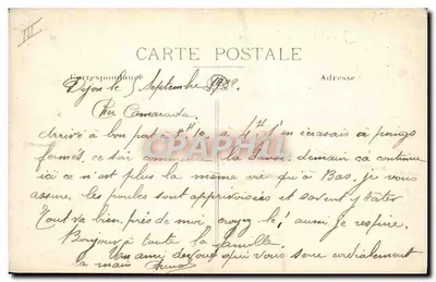 Dijon — Piazza del Teatro — editore R. Pite — Verso