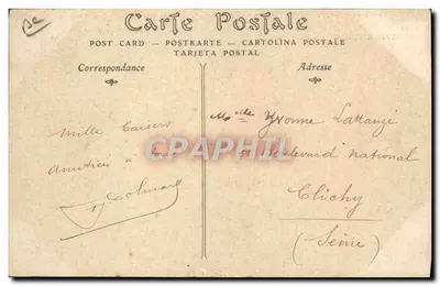 İlk hava aracı yolculuğu — H. Farman — ND Fot. — Arka yüz