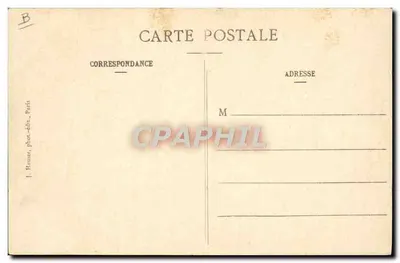 Monoplano Blériot XIV (tipo « Travesía del Canal », pilotado por Delagrange) — n° 1170 — J. Hauser, fot.-edit., París — Reverso