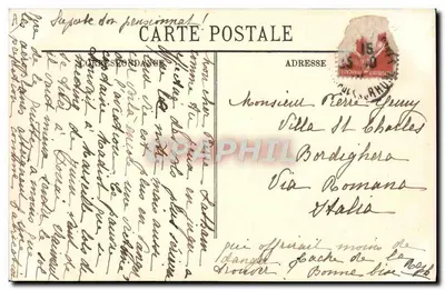 Monoplan "Antoinette" pana Huberta Lathama — n°55 — Rewers