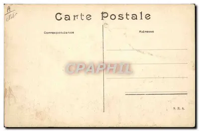 Delagrange lata na biplanie Voisin — Série 51 — Wydawca S.R.A. — Rewers