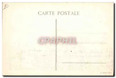 Avião Caudron Tipo G-4 "Reconhecimento" — Editor Le Deley, Paris — Verso