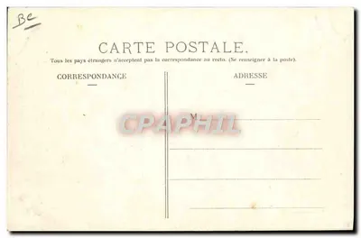 オーヴェルヌ周遊 — ゴードン・ベネット杯1905年 — ララクイール駅とガノットの間のカーブ — ラ・ヒロンデル, パリ — 裏面