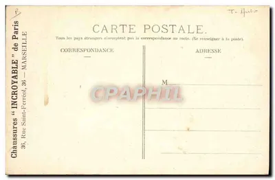 Circuito de Auvergne. Copa Gordon Bennett 1905 — 18. Nébouzat, virada das 4 estradas — L. Hironnelle, Paris — Verso