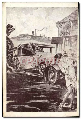 Incidentes na estrada — O Asfaltamento — Coleção do Hotel da Coroa, em Rouen — Aquarelas de G. Conrad