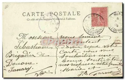 Automobilismo — Les Sports XXII — Moul lot, Marseille — Verso