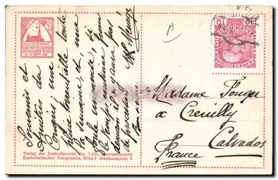 Hội nghị quốc tế Eucharist — Vienna, 12-15 tháng 9 năm 1912 — Verlag der Zentralkanzlei des XXIII. Internationalen Eucharistischen Kongresses — Mặt sau