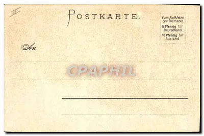 Reinbek — vista do rio e do castelo — Covitias & M.H.R. Hamburg Artisoneur, Blatt Nr. 60 — Verso