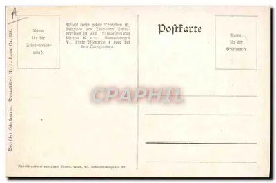 Ruina Weiteneggs — piękny widok — Deutscher Schützenverein, seria 131 — Rewers