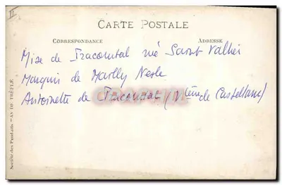 Aviação em Vichy — avião n°12 — Sociedade dos Produtos « AS DE TRÉFLE » — Verso