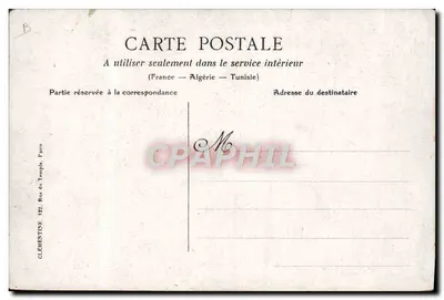 Monoplan Blériot — Védrines — Editore M. C. — Verso