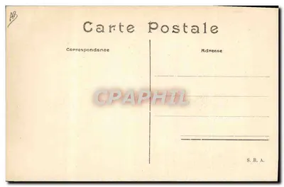Blériot — Eerste oversteek van de Manche — tekening van Labiringue — Achterkant